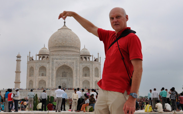 Das Taj Mahal, ein großartiges Monument