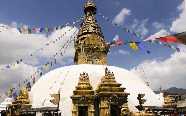 Swajambunath, der Affentempel Swajambunath